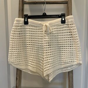 Anthropologie Crochet Shorts NWT Size Small